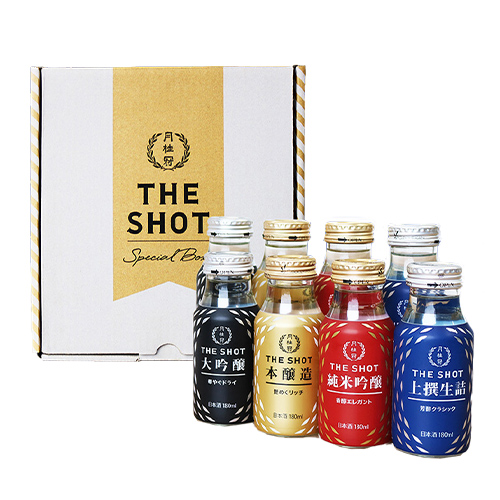 THE SHOT 飲み比べセット 180mL × 8本