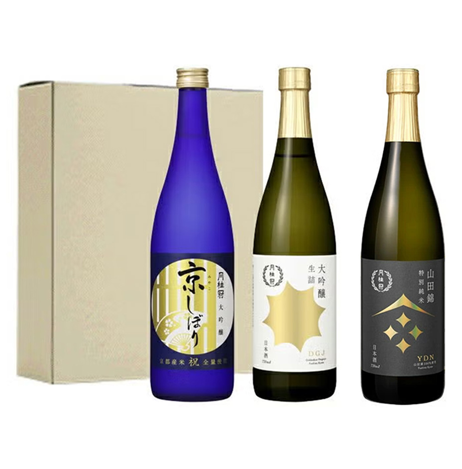 京の月® 飲み比べセット 720mL × 3本