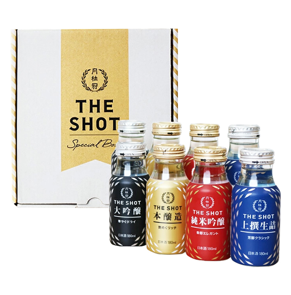 THE SHOT 飲み比べセット 180mL × 4本