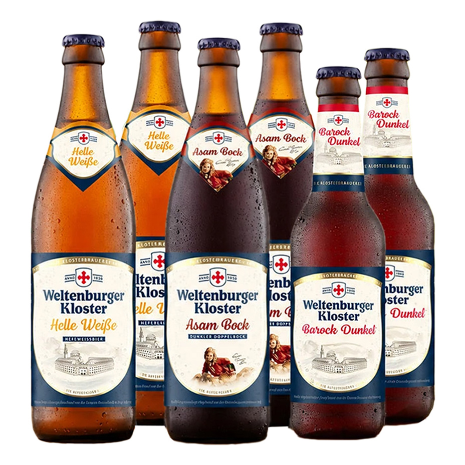 ドイツビール ヴェルテンブルガー 飲み比べセット 500mL × 6本