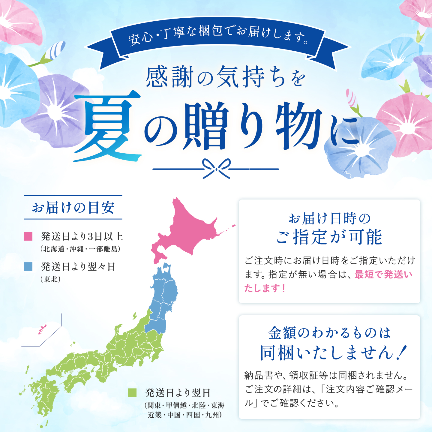お中元・夏ギフト特集のご案内