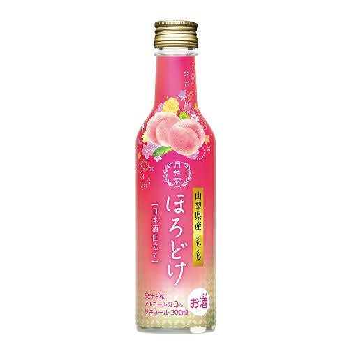 月桂冠 ほろどけ もも 200mL壜詰 1本 【リキュール】 レビュー | 京都