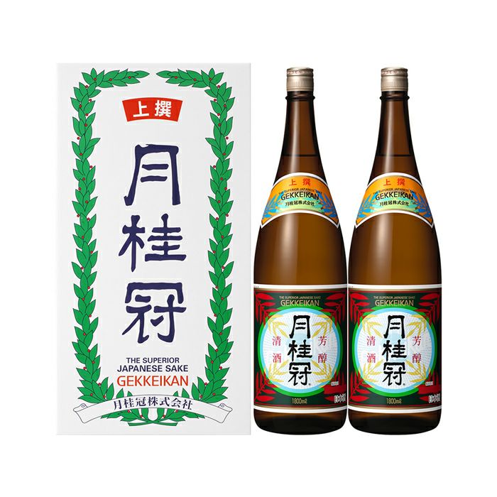月桂冠 上撰1.8L壜詰 2本入り | 京都の日本酒 通販 |【【公式】月桂冠