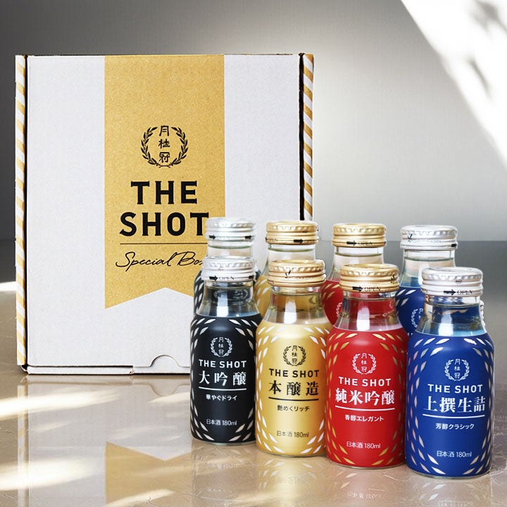 EC限定】THE SHOT飲み比べセット180mL 8本 | 京都の日本酒 通販